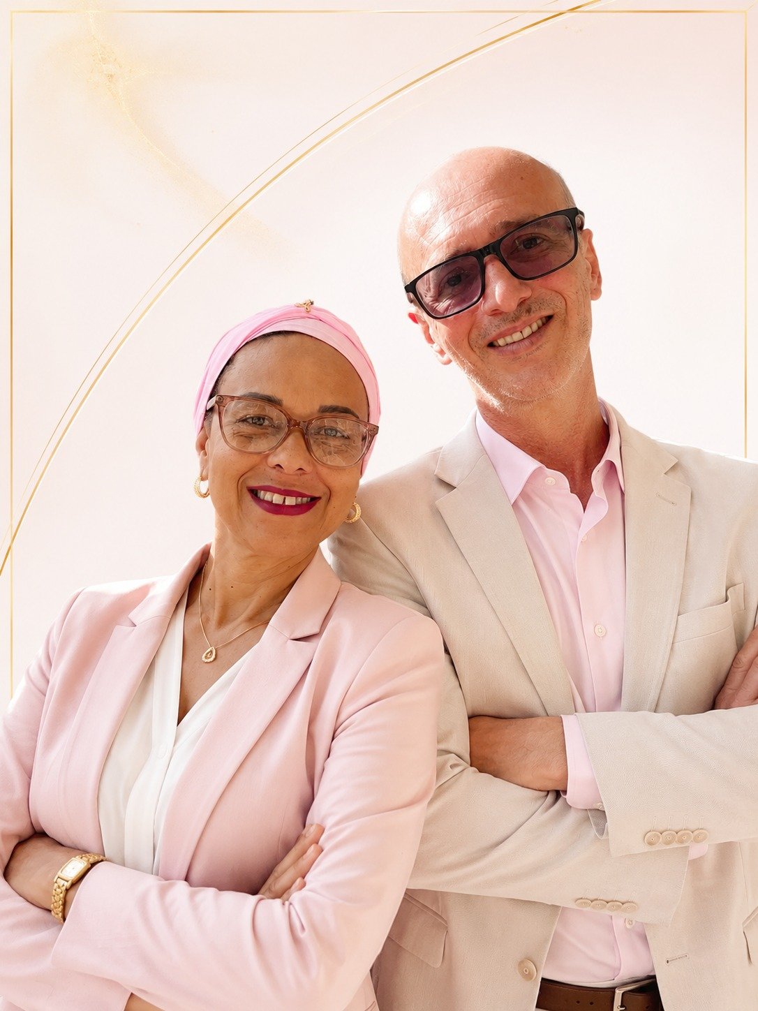 Casal fundador da D'Lícias Gourmet